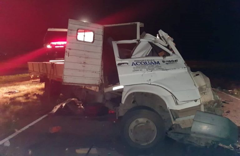 Choque fatal en ruta 1: murió un camionero de Quemú Quemú