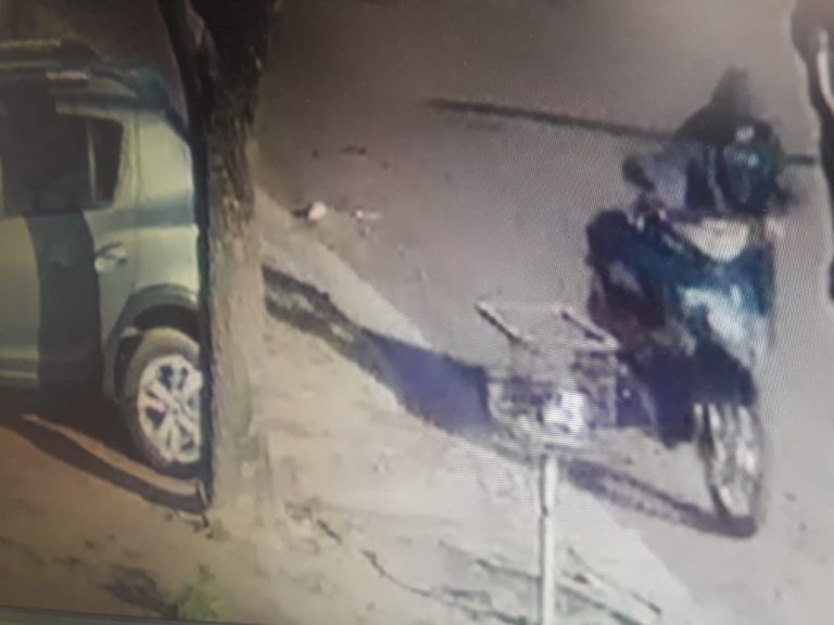 Policía recupera moto sustraída e identifica autor por cámaras de vigilancia (vea video)