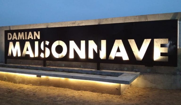Maisonnave cumplió 115 años e inauguran pórtico de entrada