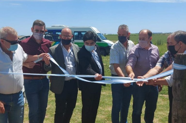Gobierno acompañó la inauguración de la planta solar acuífero Intendente Alvear – Ceballos