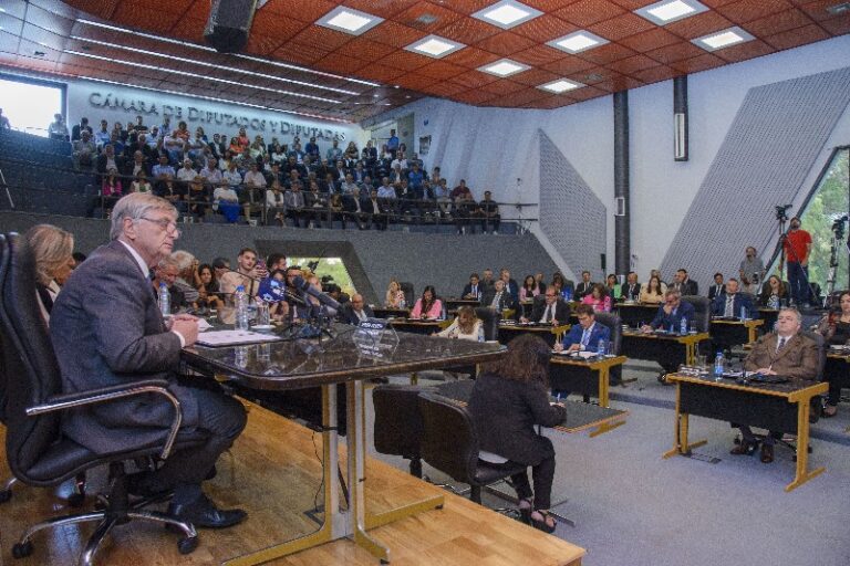 El gobernador Ziliotto inauguró el periodo de sesiones ordinarias de Diputados