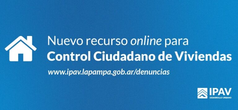 Nuevas herramientas “online” para el control ciudadano de viviendas del IPAV