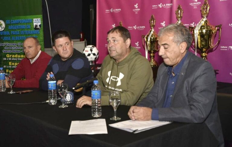 La Pampa será sede del XX Campeonato Argentino de Fútbol para Veteranos