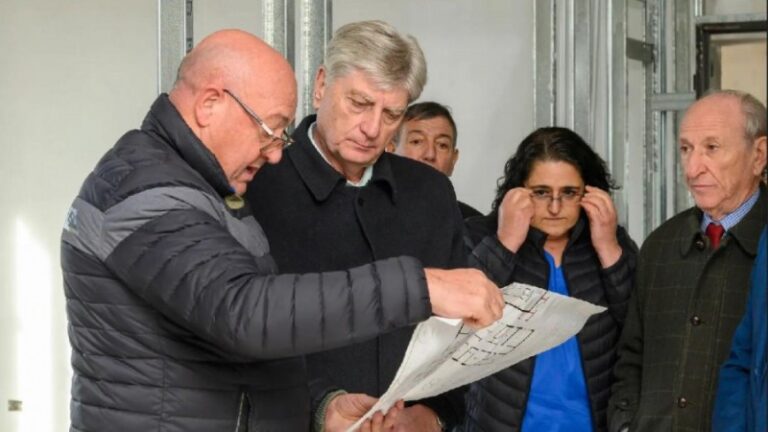 Sostenido avance de obra para ampliar el Hospital de Ingeniero Luiggi
